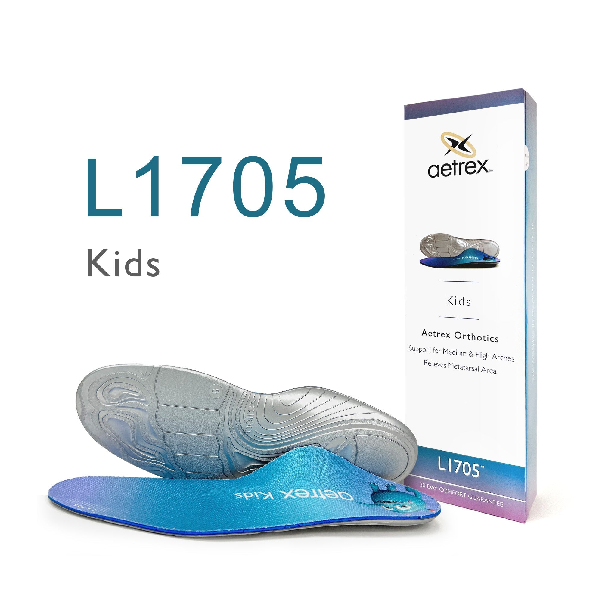 Kids Orthotics W/ Metatarsal Support #color_