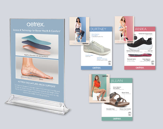 8.5 x 11 Footwear Insert Package