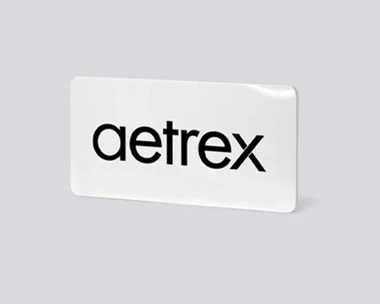 Logo Header Slatwall Sign – Aetrex Technology