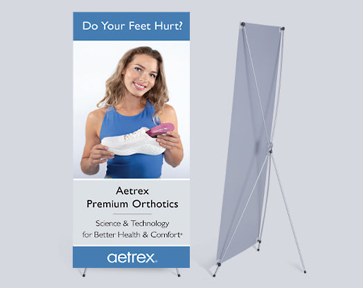 Premium Orthotics Pop-Up Banner