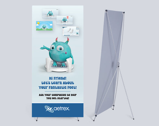 Tootsie Pop-Up Banner