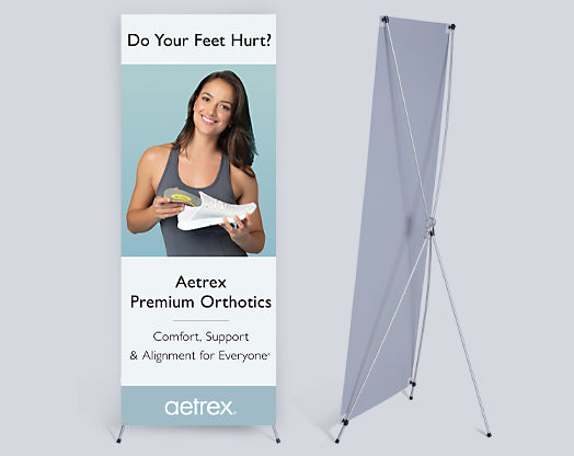 Premium Orthotics Pop-Up Banner